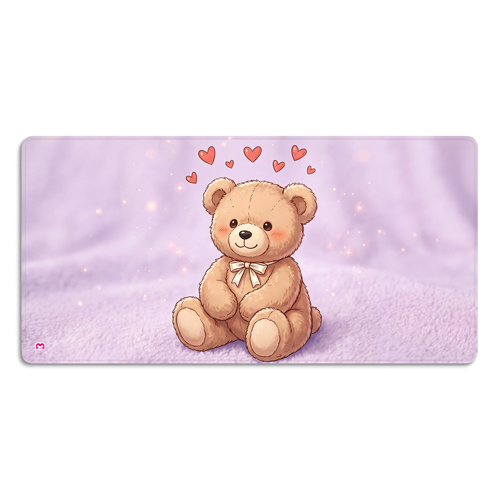 Podkładka Mousy - Purple Teddy Bear