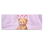 Podkładka Mousy - Purple Teddy Bear