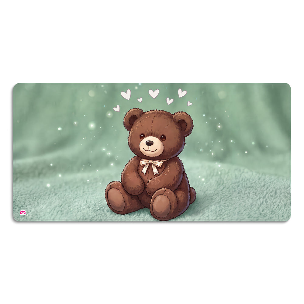 Podkładka Mousy - Green Teddy Bear