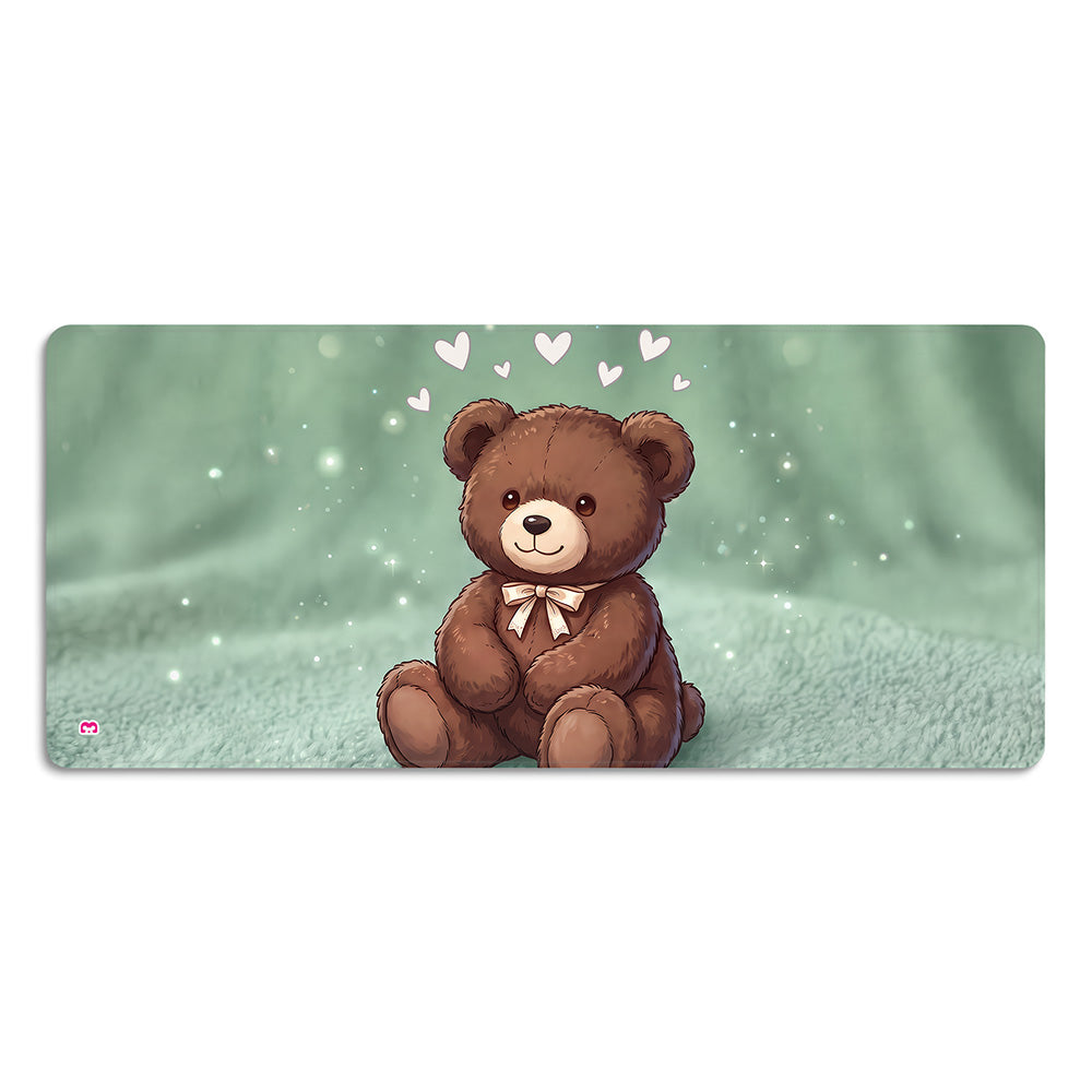 Podkładka Mousy - Green Teddy Bear