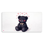 Podkładka Mousy - Black Teddy Bear
