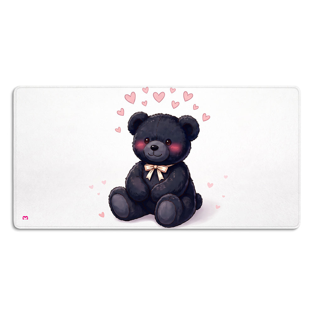 Podkładka Mousy - Black Teddy Bear