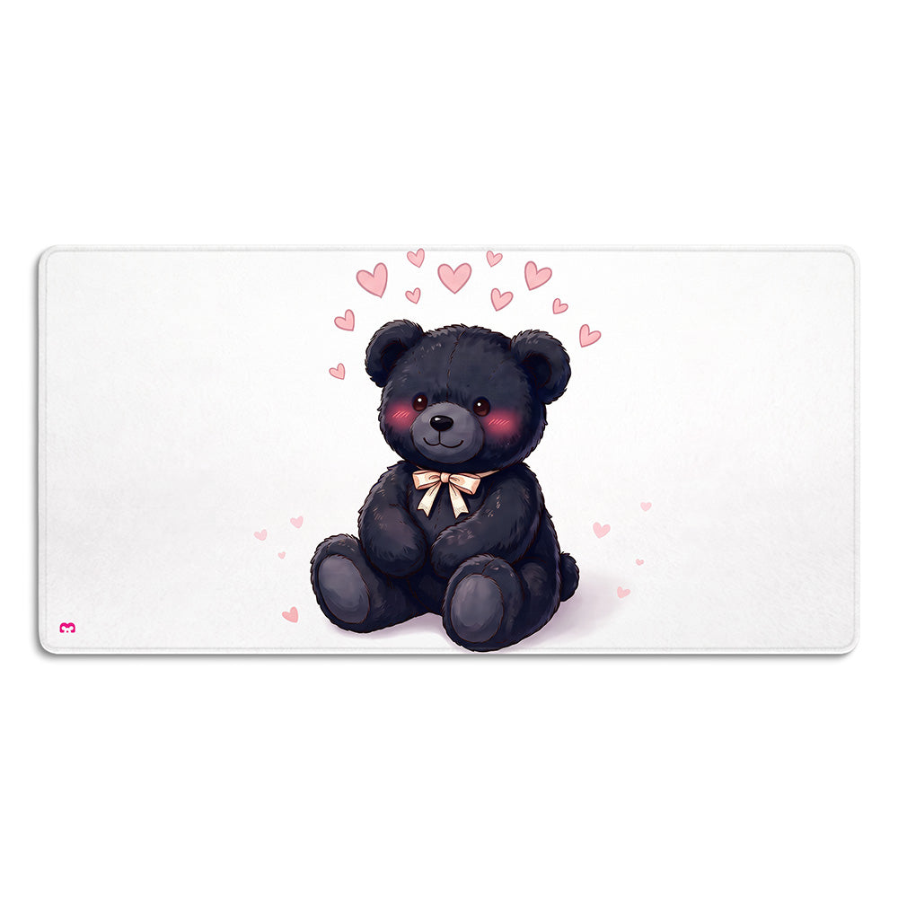 Podkładka Mousy - Black Teddy Bear