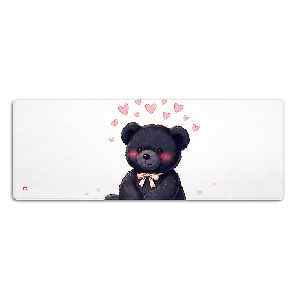 Podkładka Mousy - Black Teddy Bear